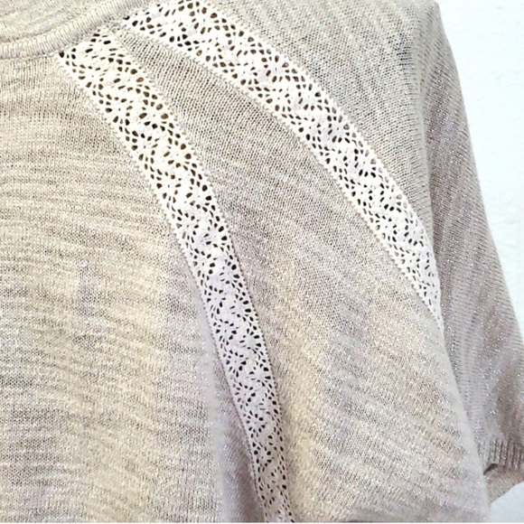 Anthro Knitted & Knotted Slouchy Blouse, Size M. - Picture 4 of 7